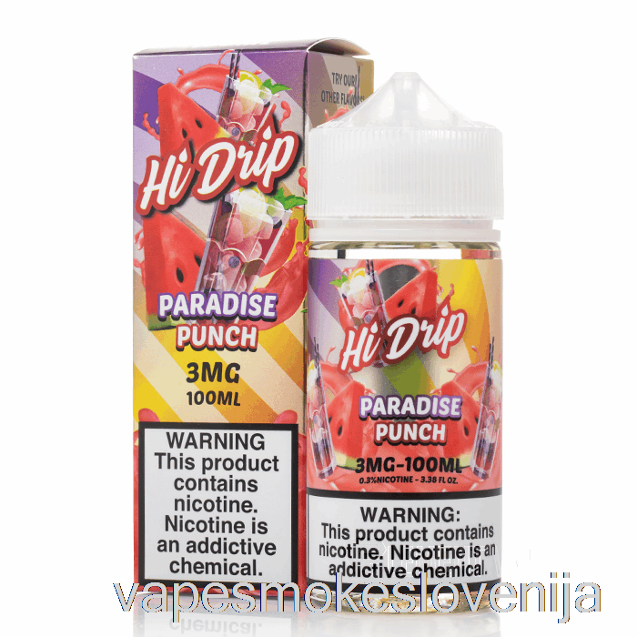 Vape Slovenija Paradise Punch - Hi-drip E-tekočine - 100ml 3mg